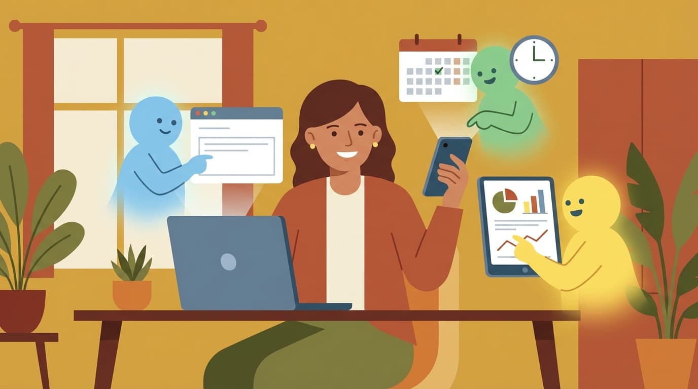 AI לעסקים קטנים — 7 כלים שחוסכים שעות ביום